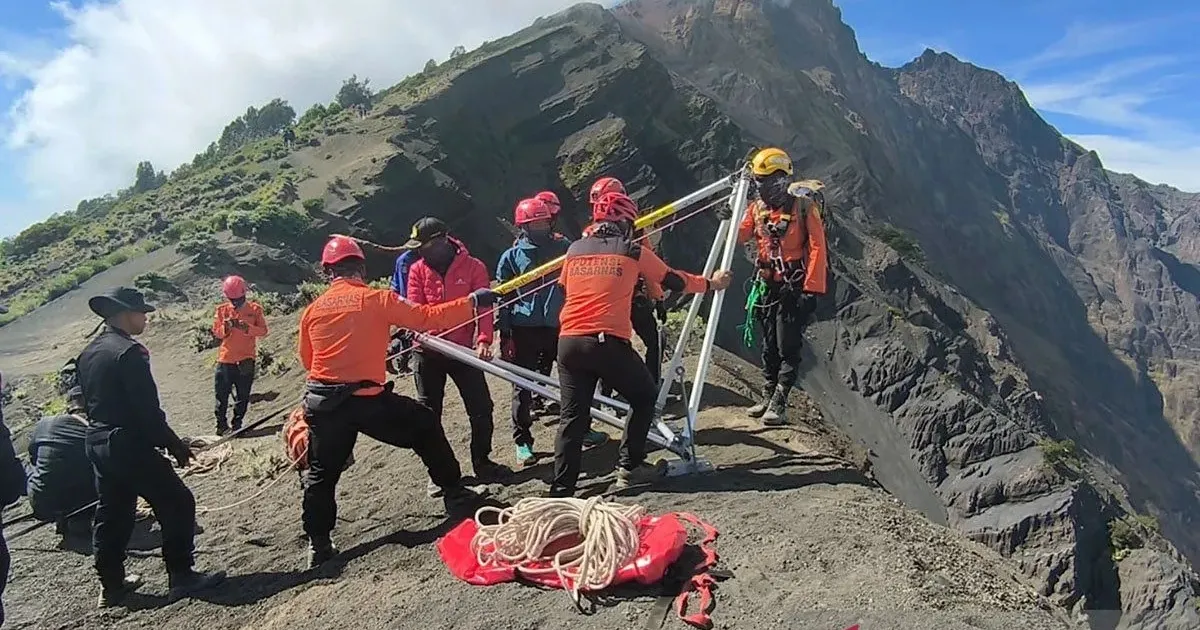 NTB Bentuk Tim Penyelamatan Di Gunung Rinjani